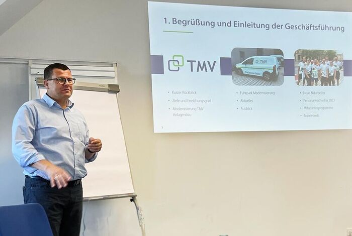 Betriebsversammlung TMV Anlagenbau GmbH