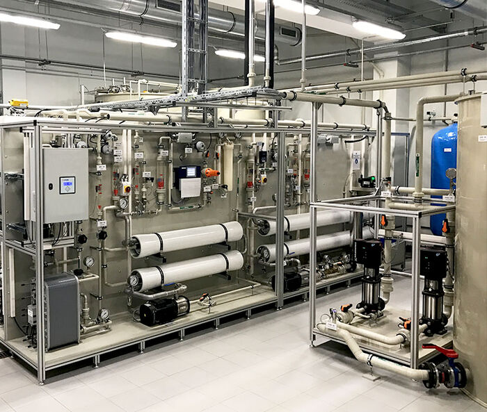 Installation Reinstwasser Installation Reinstwasser