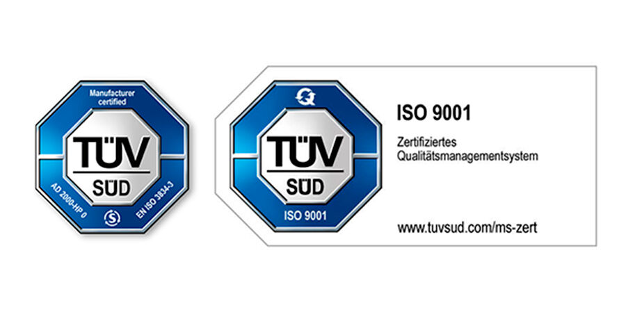 TÜV Zertifiziertes Qualitätsmanagementsystem TÜV Zertifiziertes Qualitätsmanagementsystem